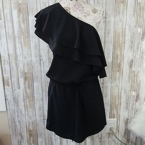 Haute Hippie one shoulder dress